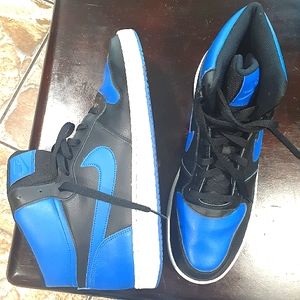 Nike dunk high "Blue black" shoes size 13